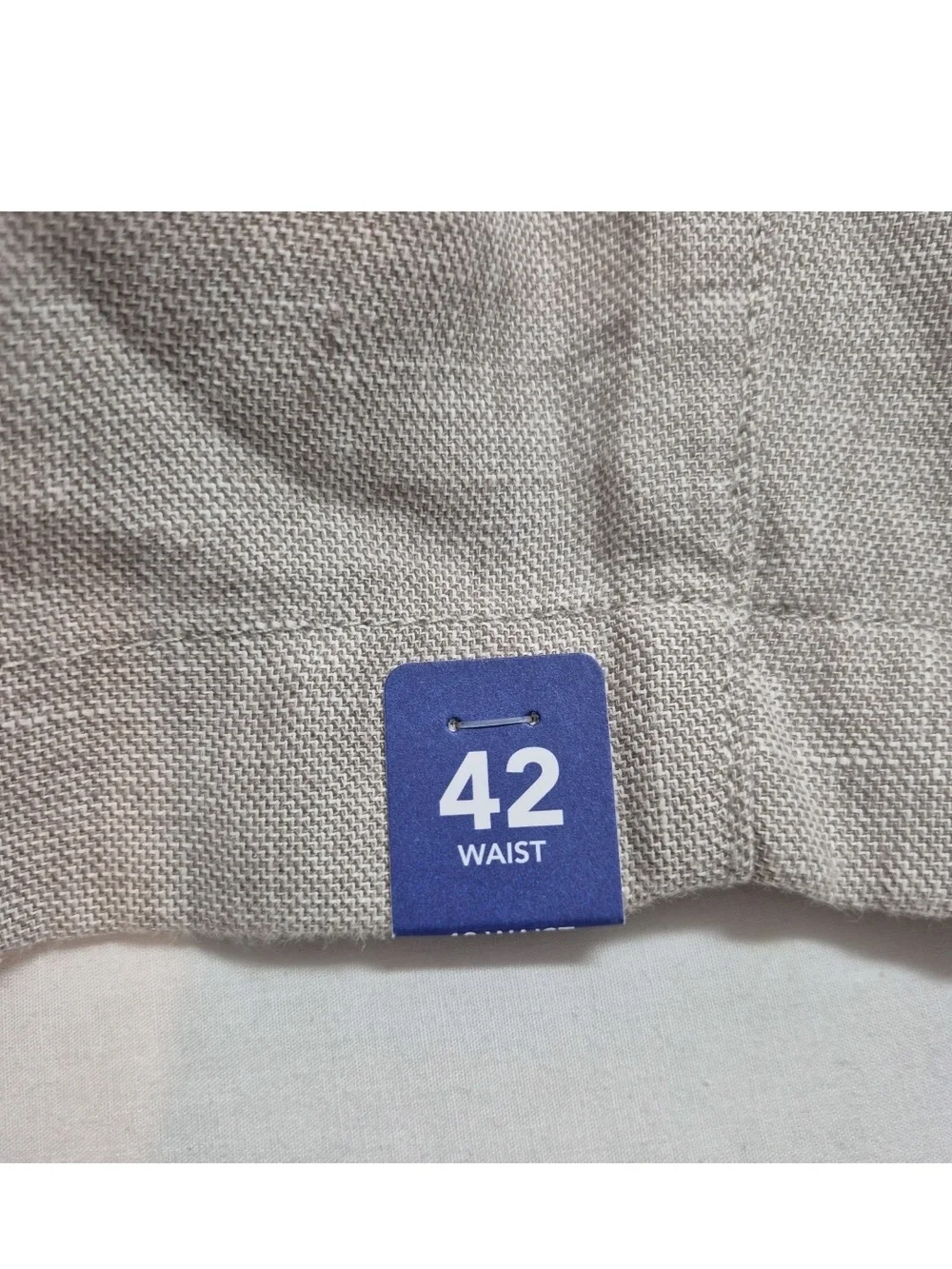 Caribbean Shorts Men's Size 42 Linen Cotton Blend Tan NWT